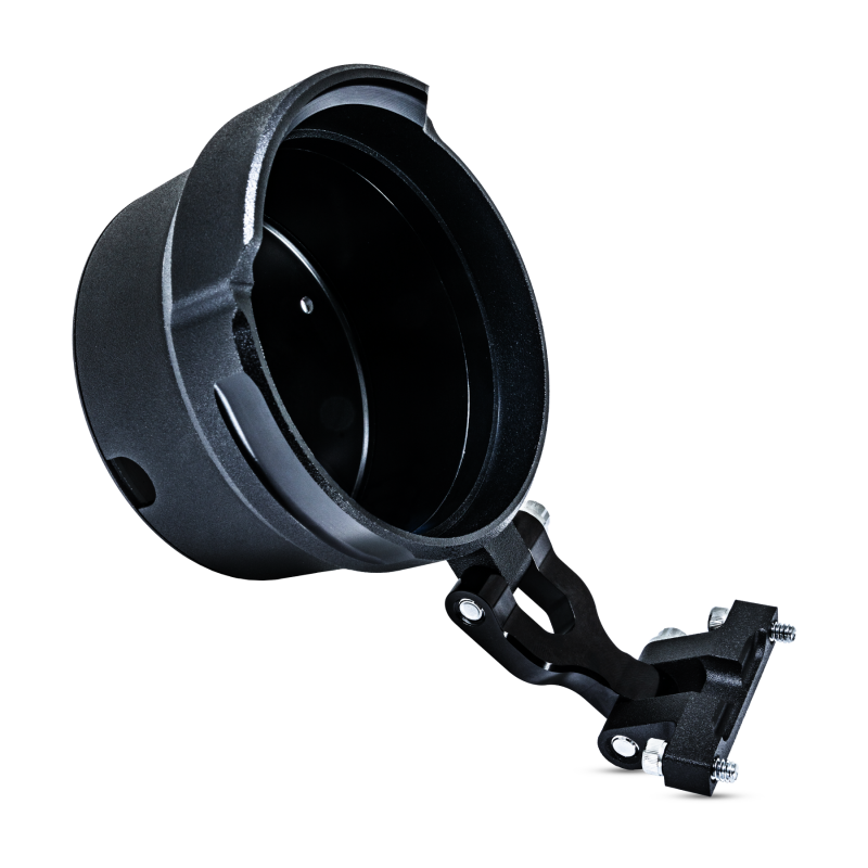 Performance Machine Round Gauge Relocation Kit - Black Ops - 0208-2192-SMB