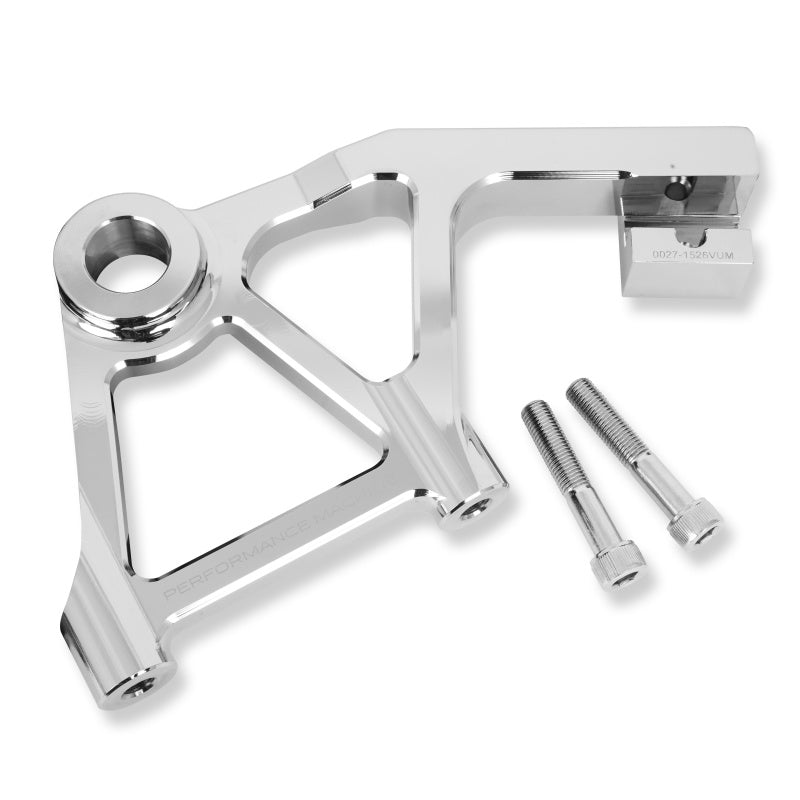 Performance Machine Touring Rear Rad Cal Bracket Assembly - Chrome - 0023-1828AGNM-A-CH