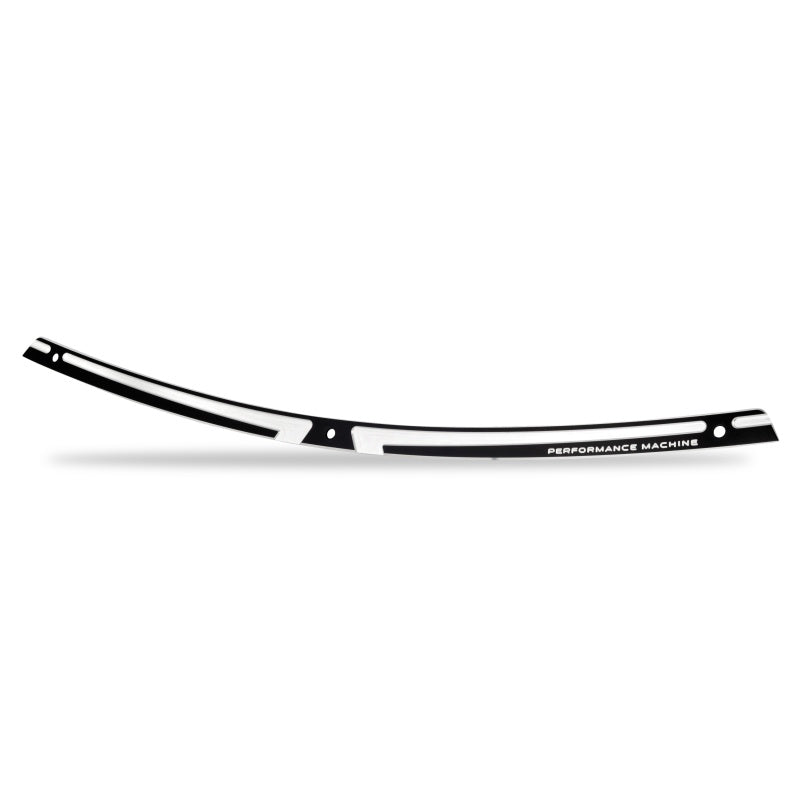 Performance Machine Windscreen Trim Assembly Scallop - Contrast Cut - 0209-2015SCA-BM