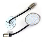 Eagle Lights Rear LED Turn Signal, Brake and Halo Running Light Kit for Harley-Davidson® Motorcycles - Generation II / 1157 Base / Halo Design