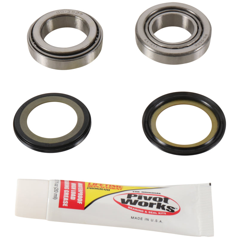 Pivot Works 1983-2003 Kawasaki KX60 Steering Stem Bearing Kit - PWSSK-K09-000