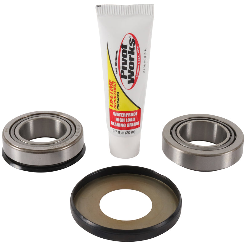 Pivot Works 2006-2008 Suzuki RM125 Steering Stem Bearing Kit - PWSSK-S09-421