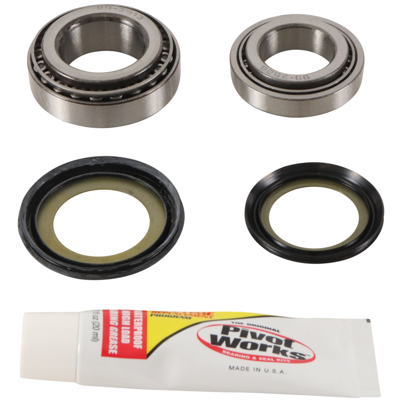 Pivot Works 2010-2022 Kawasaki KLX110 Steering Stem Bearing Kit - PWSSK-K10-000