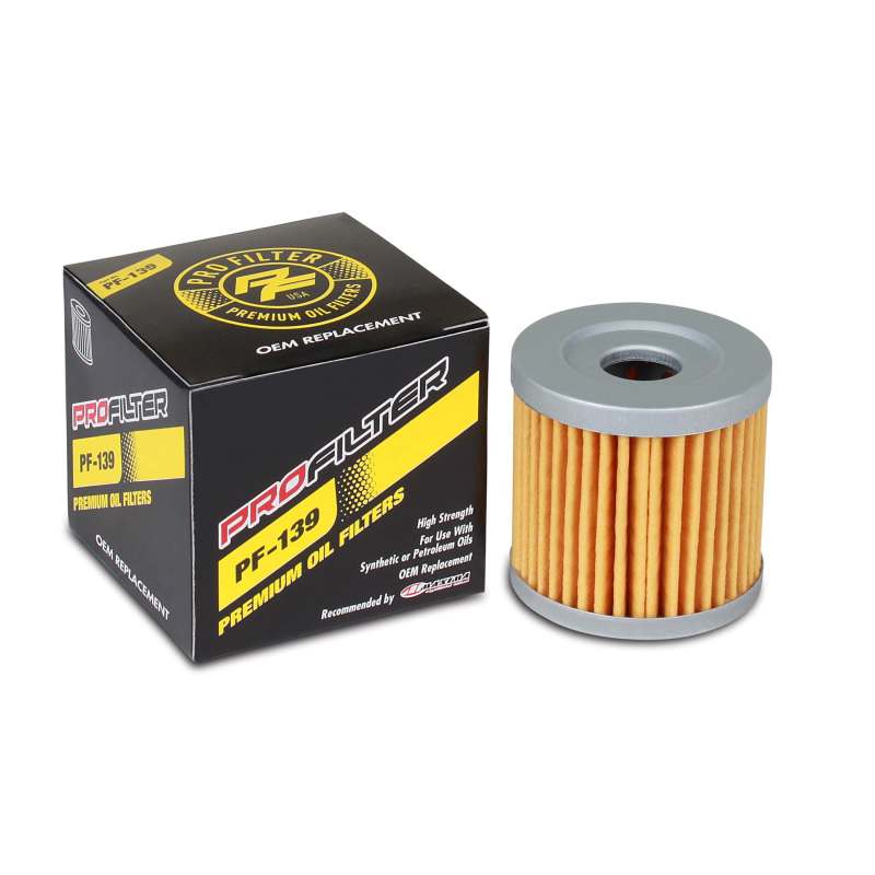 ProFilter Arctic Cat/Kawasaki/Suzuki Cartridge Various Performance Oil Filter - Single - PF-139-1