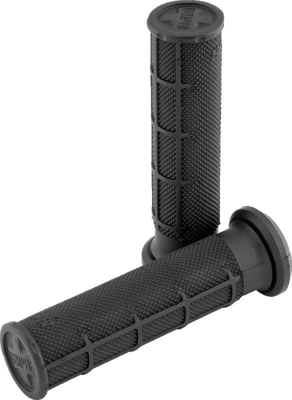 ProTaper 1/2 Waffle ATV Grips - Soft Black - 024848