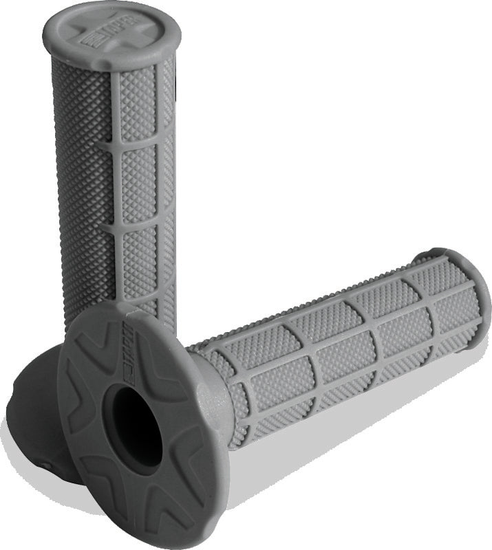 ProTaper 1/2 Waffle Grips - Soft Light Gray - 024833