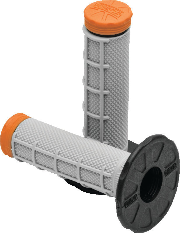 ProTaper Tri Density MX 1/2 Waffle Grips - Orange - 024864