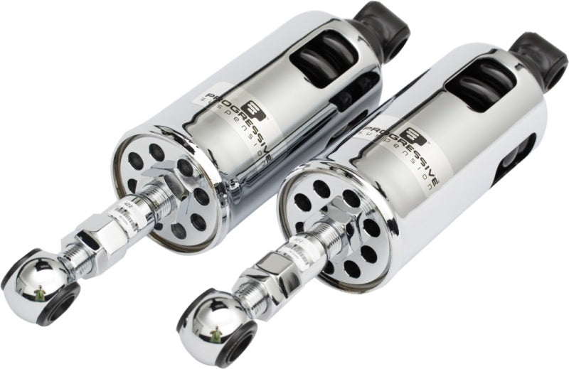 Progressive 1989-1999 Harley-Davidson Softail 422 Series Shocks - Chrome - 422-4035C