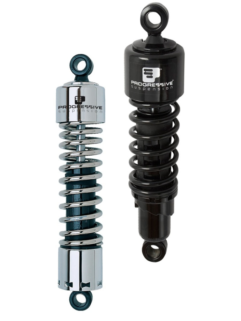 Progressive Cruiser 412 Series Shocks 12.5in - Chrome - 412-4253C