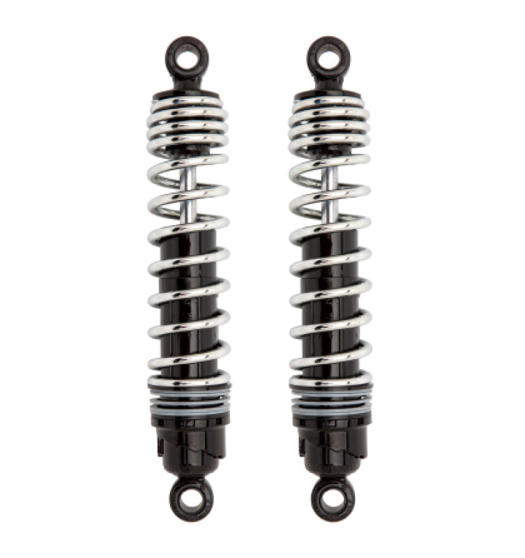 Progressive Harley-Davidson 412 Cruise Series Shocks 12.5in - Chrome - 412CRZ-4065C