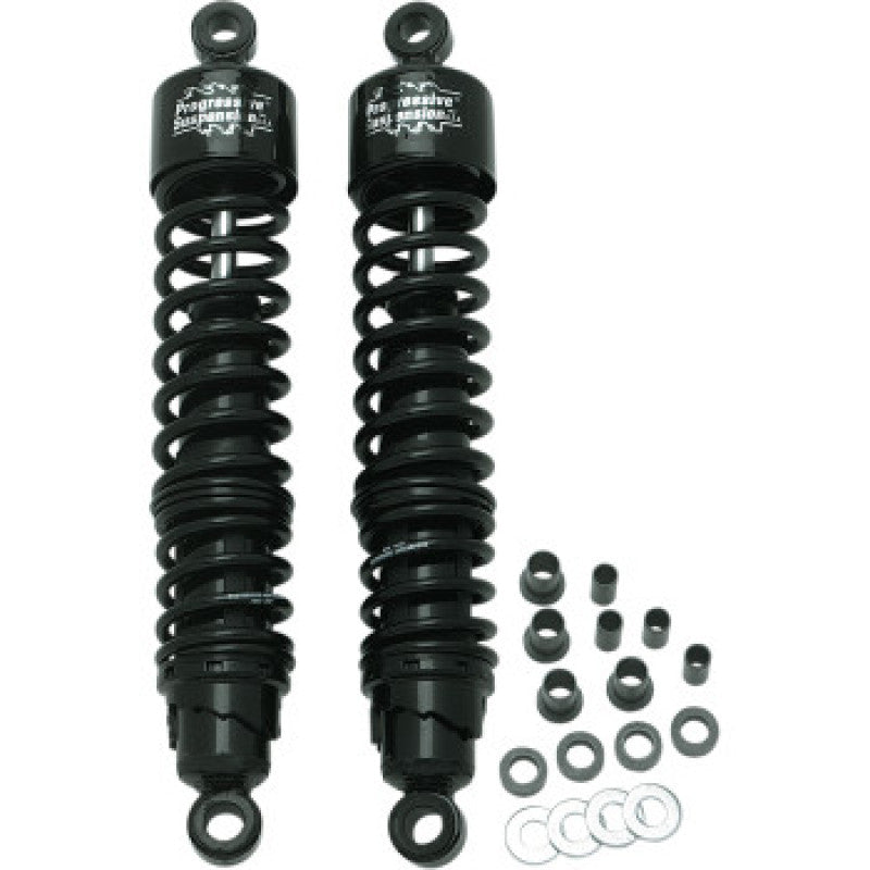 Progressive Harley-Davidson 413 Series Shocks 15.0in - Black - 413-4039B