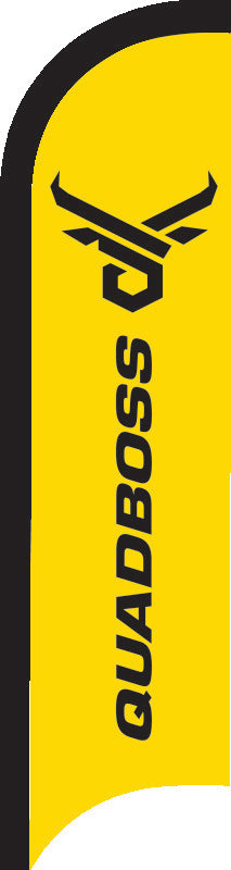 QuadBoss 11ft Sail Flag Yellow - 155352
