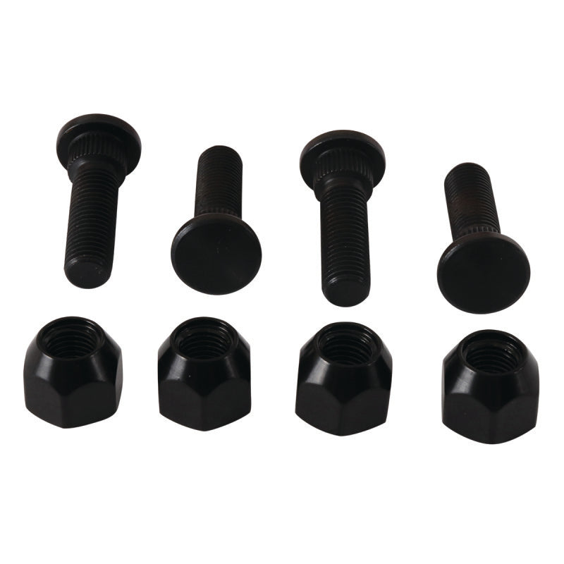 QuadBoss 1999-2004 Yamaha YFM250 Bear Tracker Front Wheel Stud & Nut Kit - 608240