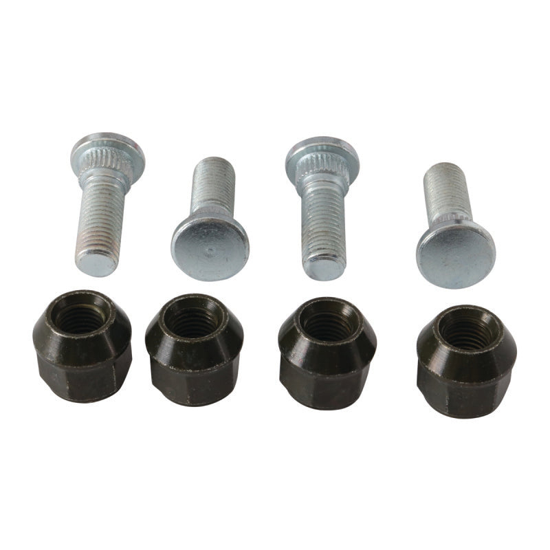 QuadBoss 2002-2008 Yamaha YFM660 Grizzly 4x4 Front Wheel Stud & Nut Kit - 608238