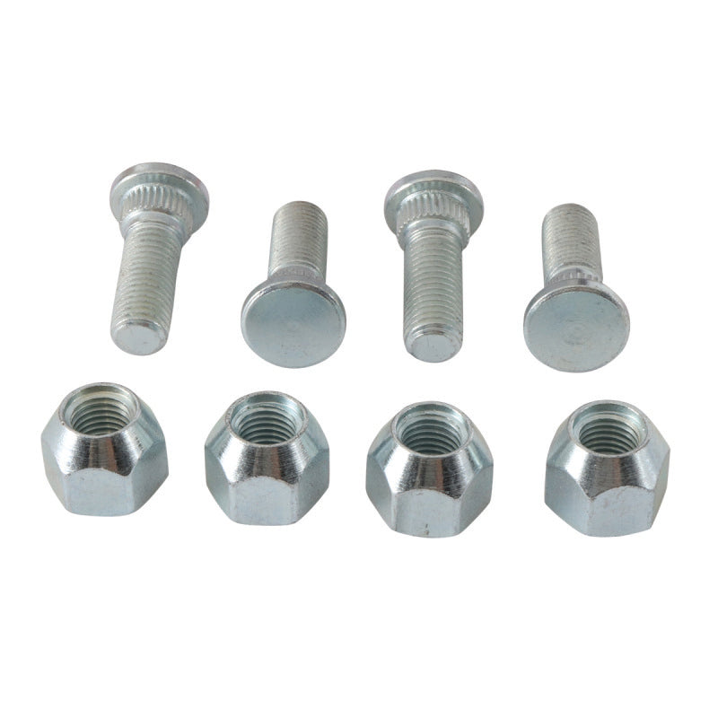 QuadBoss 2004-2013 Yamaha YFM125 Grizzly Front Wheel Stud & Nut Kit - 608239