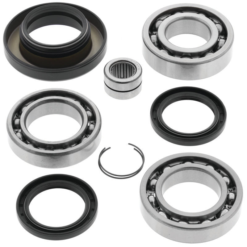 QuadBoss 2005-2014 Honda TRX500FA FourTrax Foreman Rubicon 4x4 AT (02) Rear Diff Bearing & Seal Kit - 413023