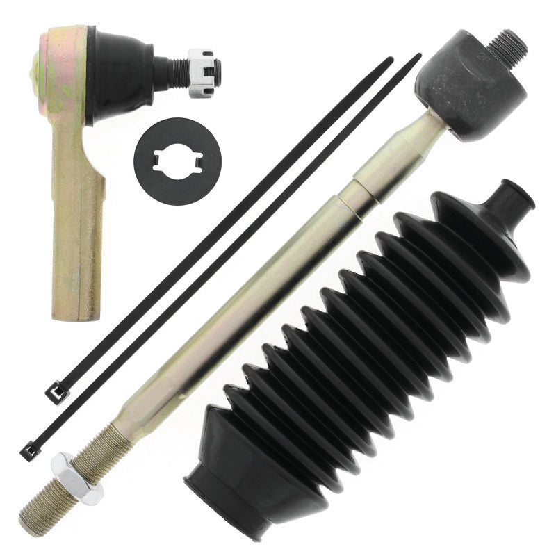 QuadBoss 2008-2013 Kawasaki KRF750 Teryx 750 4x4 Steering Rack Tie Rod Assembly Kit -Right Inner & Outer - 411140