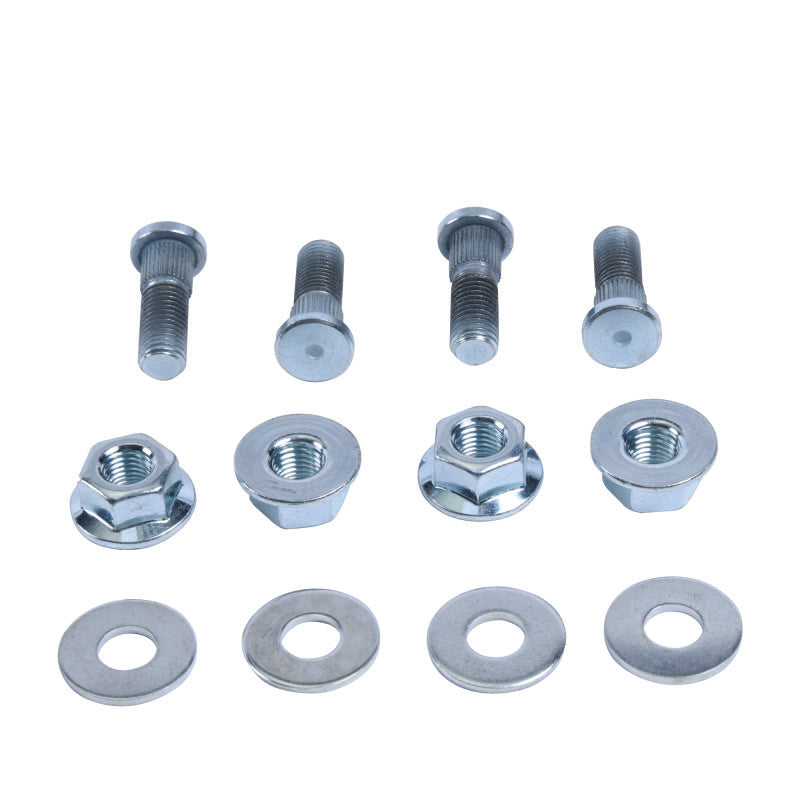 QuadBoss 2008-2014 Kawasaki KFX450R Front Wheel Stud & Nut Kit - 608246