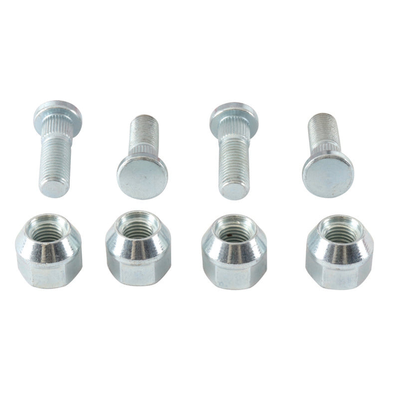 QuadBoss 2009-2015 Suzuki LT-A500X KingQuad 4x4 Front Wheel Stud & Nut Kit - 608250