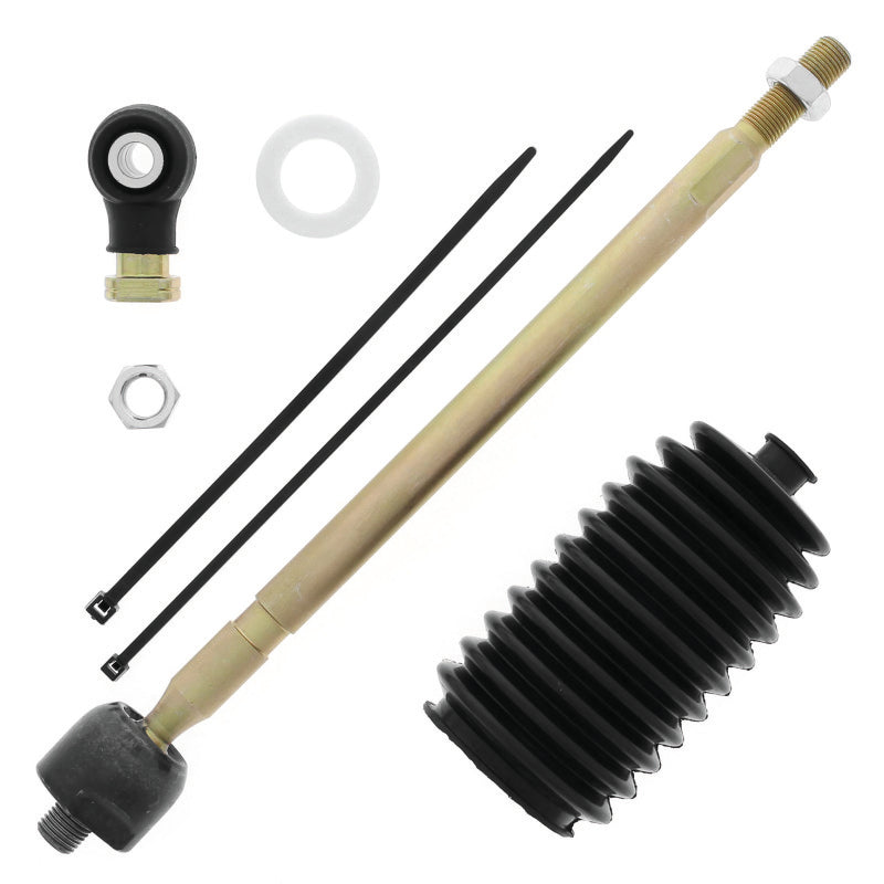QuadBoss 2010-2014 Polaris Ranger 400 4x4 Steering Rack Tie Rod Assembly Kit - Left Inner & Outer - 411153