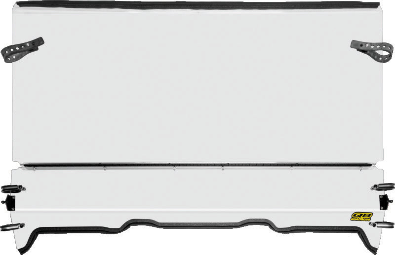 QuadBoss 2011-2014 Polaris Ranger 1000 Diesel Folding Windshield - 375648