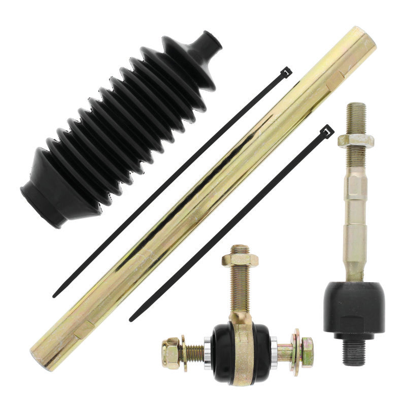 QuadBoss 2013-2018 Can-Am Maverick 1000R Steering Rack Tie Rod Assembly Kit - Right Inner and Outer - 414459