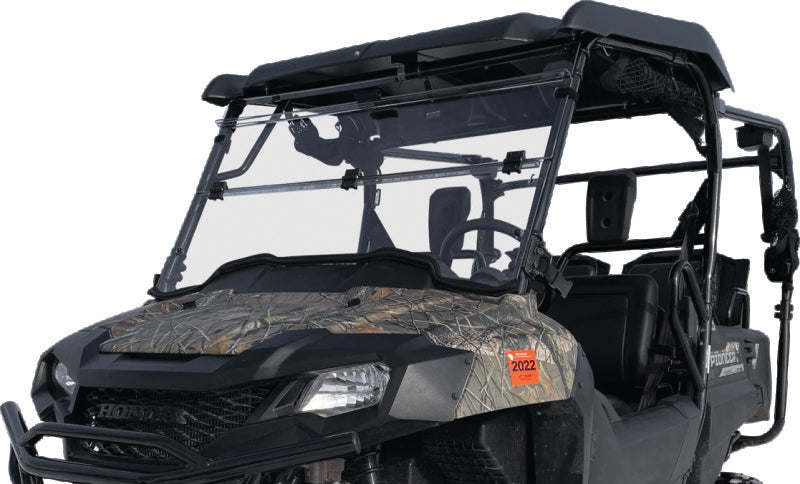 QuadBoss 2014-2022 Honda SXS700 Pioneer 700 Windbreak Folding Windshield - 375782