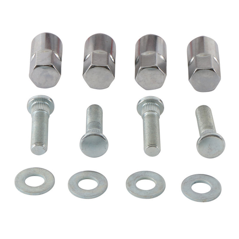 QuadBoss 2014 Polaris Ranger 800 EFI Rear Wheel Stud & Nut Kit - 608283
