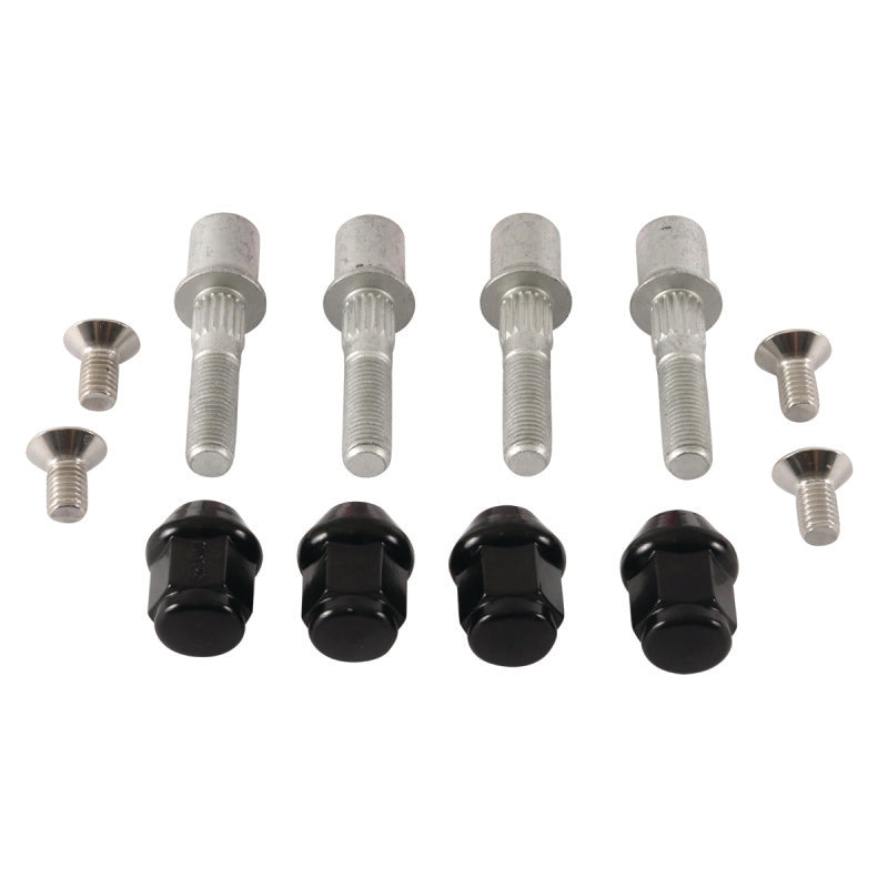 QuadBoss 2015-2018 Can-Am Outlander 1000 6x6 Front Wheel Stud & Nut Kit - 608257