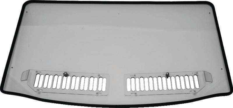 QuadBoss 2015-2018 Polaris Ranger 570 Full-Size Full Vented Windshield - 375093
