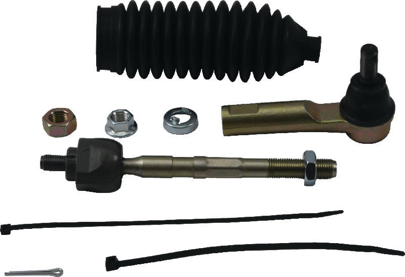 QuadBoss 2015-2021 Honda SXS500 Pioneer 500 Steering Rack Tie Rod Assembly Kit - Left Inner & Outer - 420725