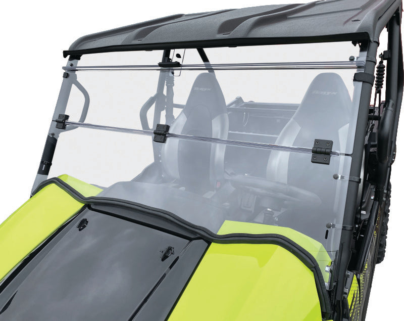 QuadBoss 2016-2022 Kawasaki KRF800 Teryx Windbreak Folding Windshield - 375788