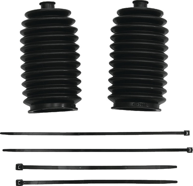 QuadBoss 2017-2019 Polaris ACE 500 Steering Rack Tie Rod Assembly Kit - Replacement Race Boot - 420679