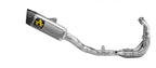 71241PTR Arrow Yzf R9 2025 Competition Evo Titanium Full system exhaust NO db killer 105db