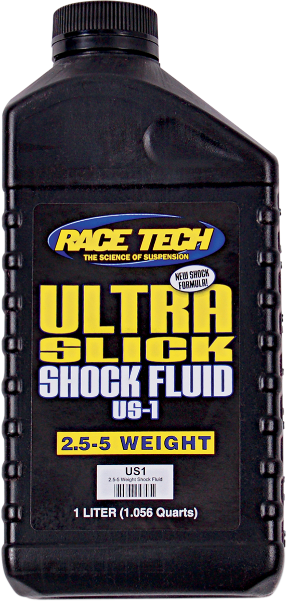 RACE TECH 2.5-5 Ultra Slick Shock Fluid - Ultra Slick Fluid / 1L US1L