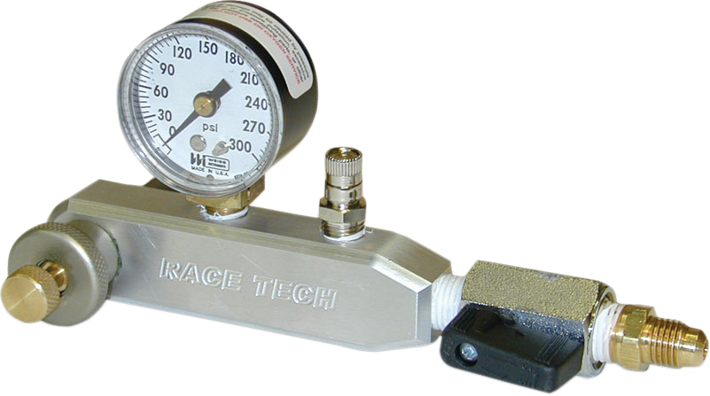 RACE TECH Nitrogen Gauge - Gauge / Nitrogen 3805-0020
