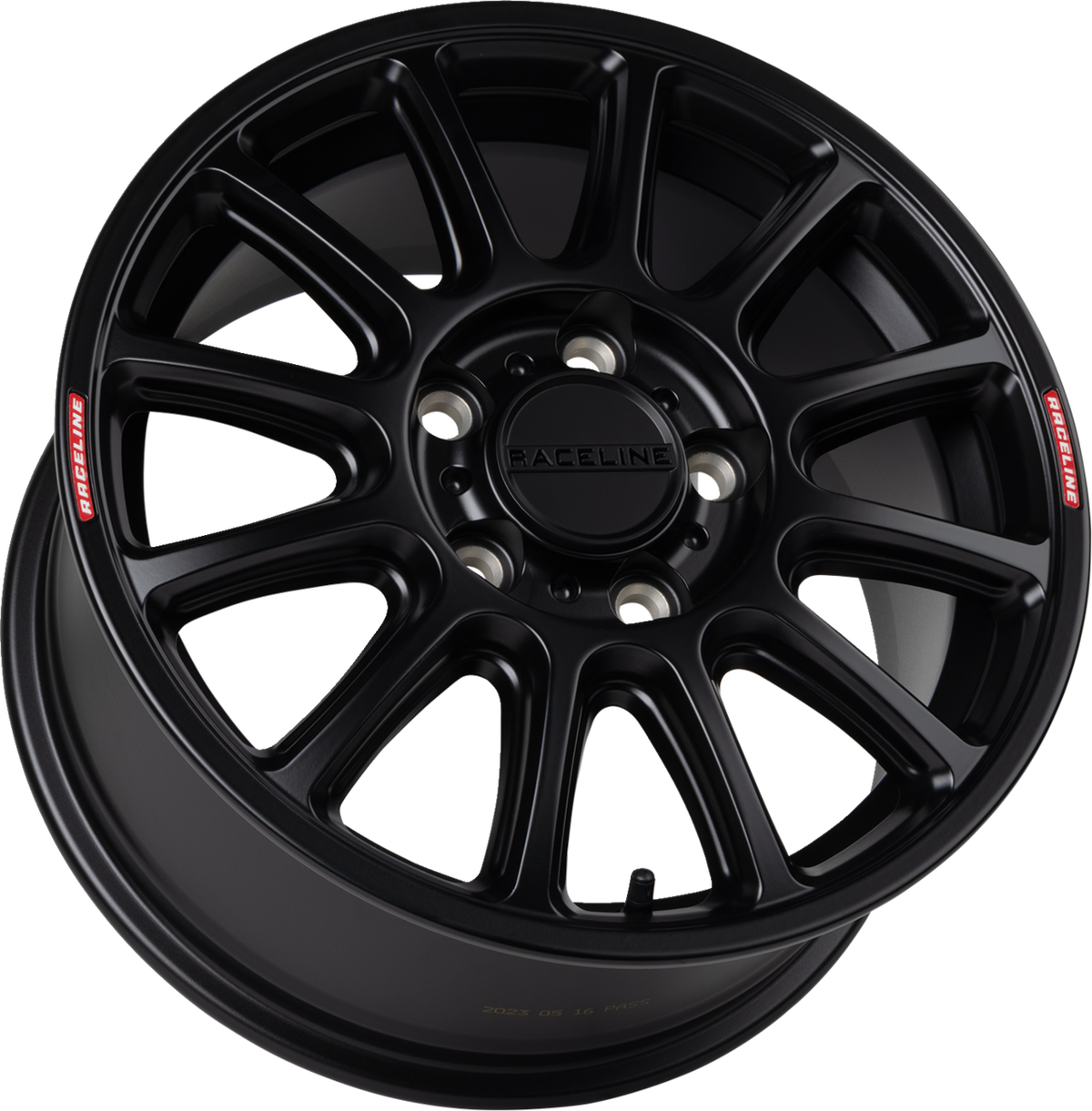 RACELINE WHEELS Alpha Wheel - Wheel / Alpha / Front/Rear / Black / 15x7 / 5/114.3 / +56 mm 0230-1562