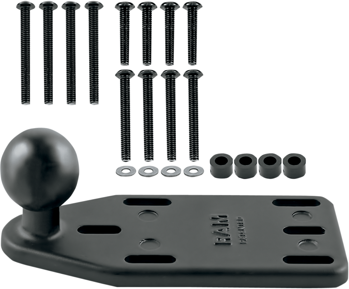 RAM MOUNTS Brake/Clutch Reservoir Cover Mount Base with 1" Ball
