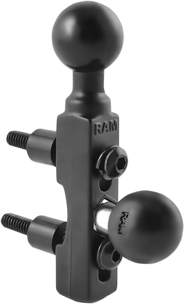 RAM MOUNTS Motorcycle Brake/Clutch Reservoir Base Mount with 1" Balls - 0636-0058