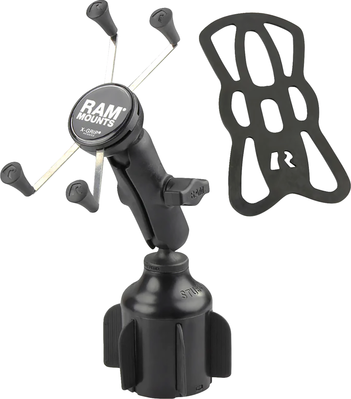RAM MOUNTS X-Grip® Large Phone Mount with Stubby™ Cup Holder Base - 0636-0567