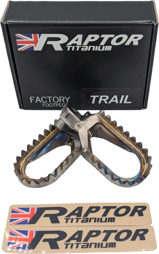 RAPTOR Titanium Footpegs - ADV003