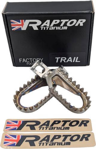 RAPTOR Titanium Footpegs - ADV007
