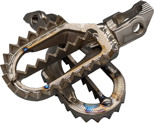 RAPTOR Titanium Footpegs - RX023 5MM BACK
