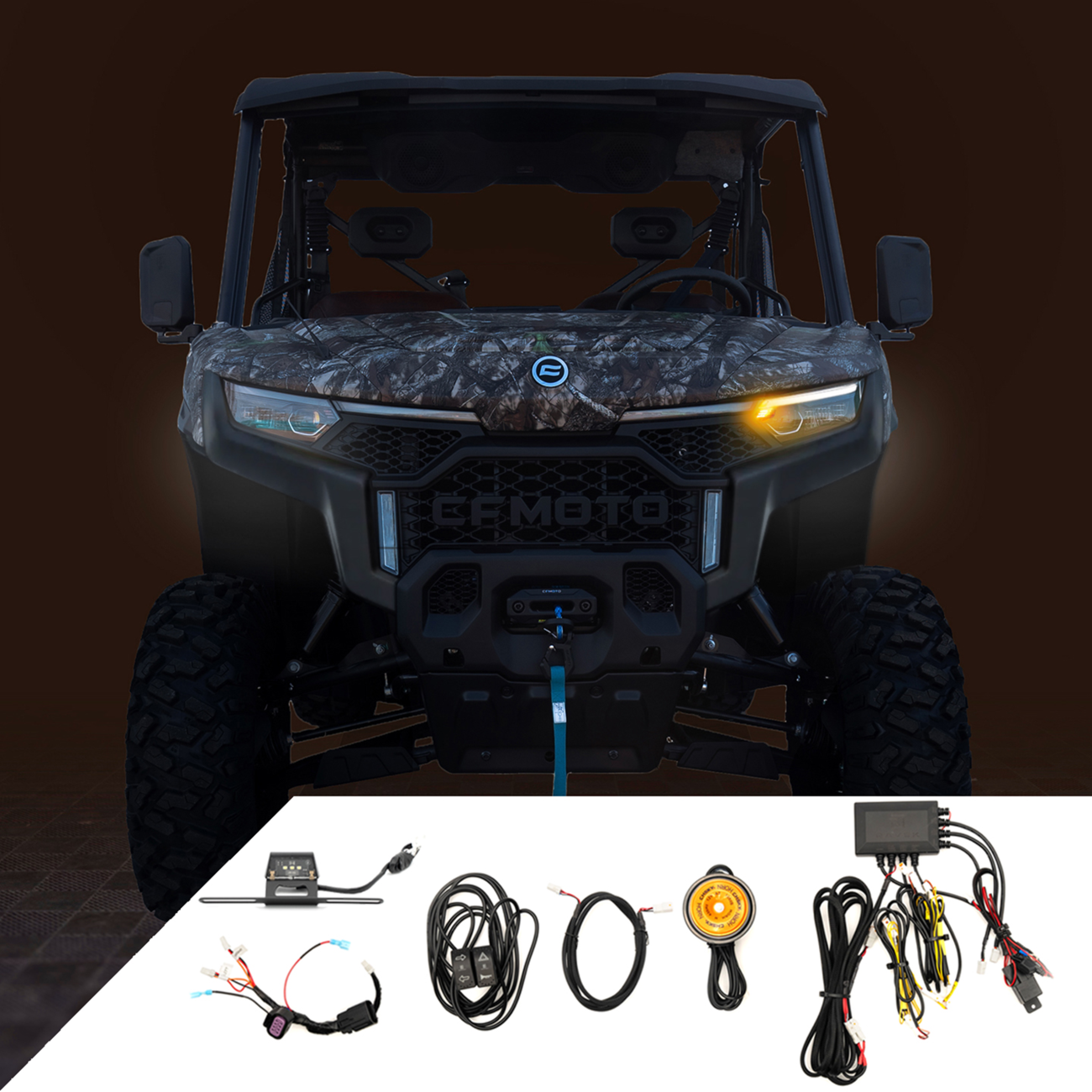 RAVEK Auto-Cancel Turn Signal Controller - Auto-Cancel Turn Signal Kit / CF Moto U10 2020-2388