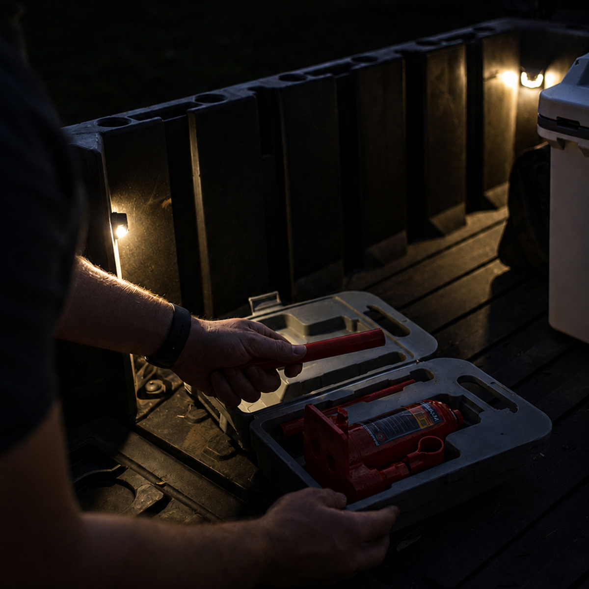 RAVEK Speakeasy™ Automatic Trunk Bed Lights