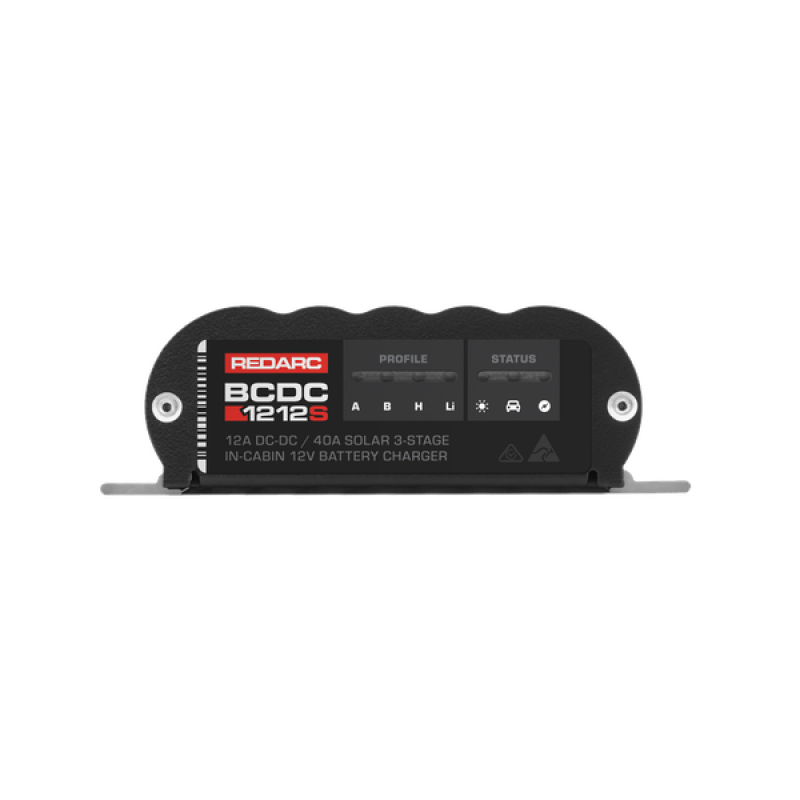 REDARC DC/DC Vehicle to Trailer Battery Charger w/MPPT 40A Solar Control - 12A - BCDC1212S