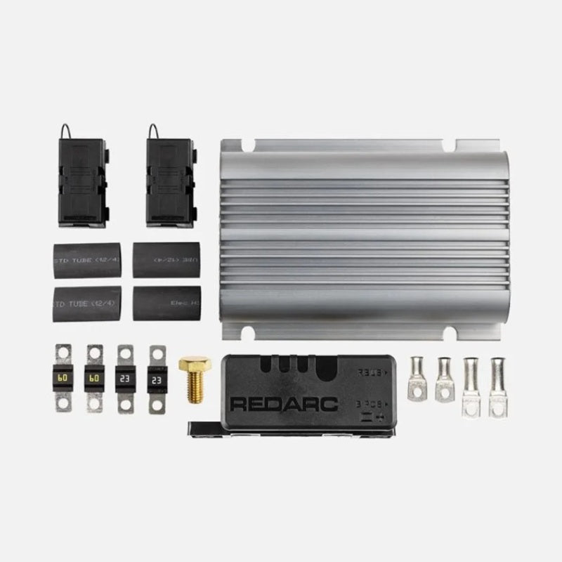 REDARC Trailer Power Kit w/Vehicle to Trailer Battery Charger/Smart Battery Monitor/Fuses - TRAILERPOWERKIT1-NA