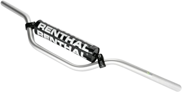 RENTHAL 7/8" Off-Road Handlebar — Jimmy Button/Moto/MX/Enduro - 7/8" Off-Road Handlebar / 764 / Jimmy Button / Silver R7641-SI
