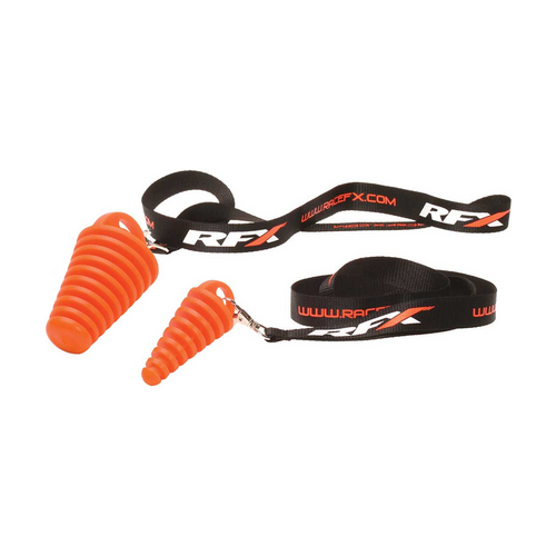RFX Exhaust Wash Plug with Lanyard - FXWT 9002T 55OR