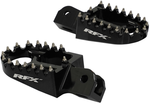 RFX PRO SERIES ALUMINUM FOOTPEGS - FXFR 60100 99BK